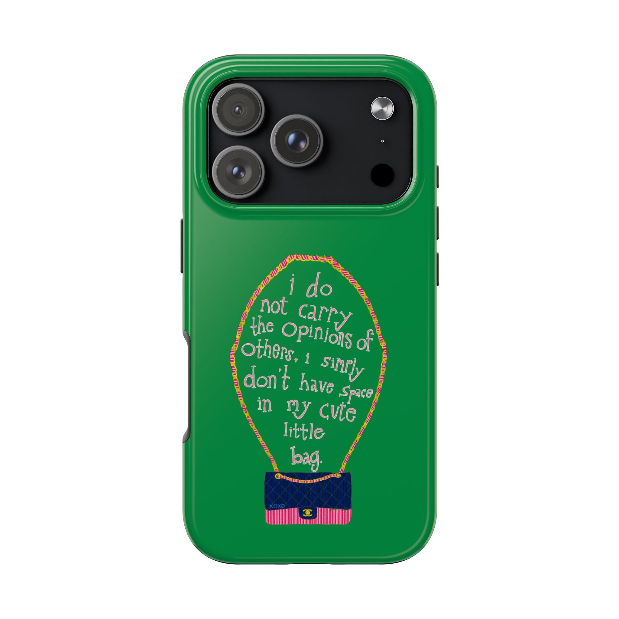 Cute Little Bag Green Phone Case