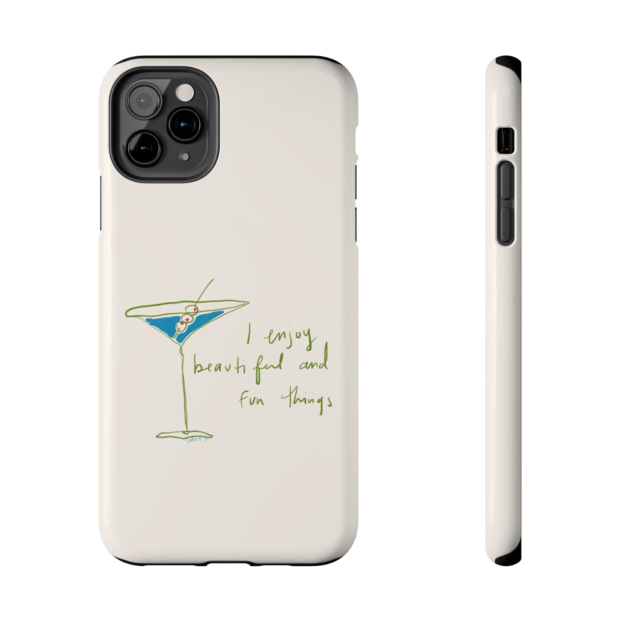 Beautiful & Fun Martini Phone Case