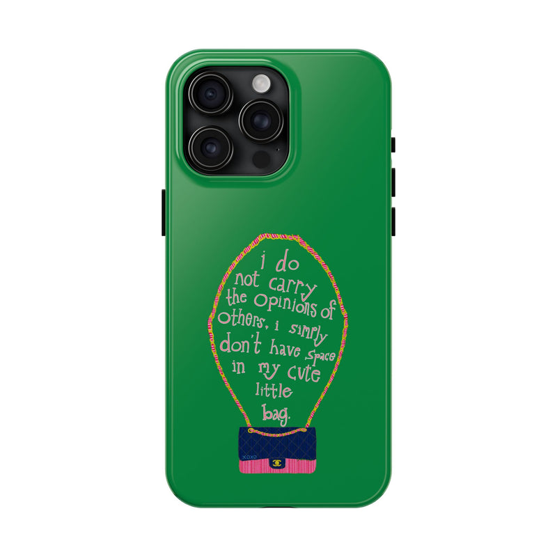 Cute Little Bag Green Phone Case