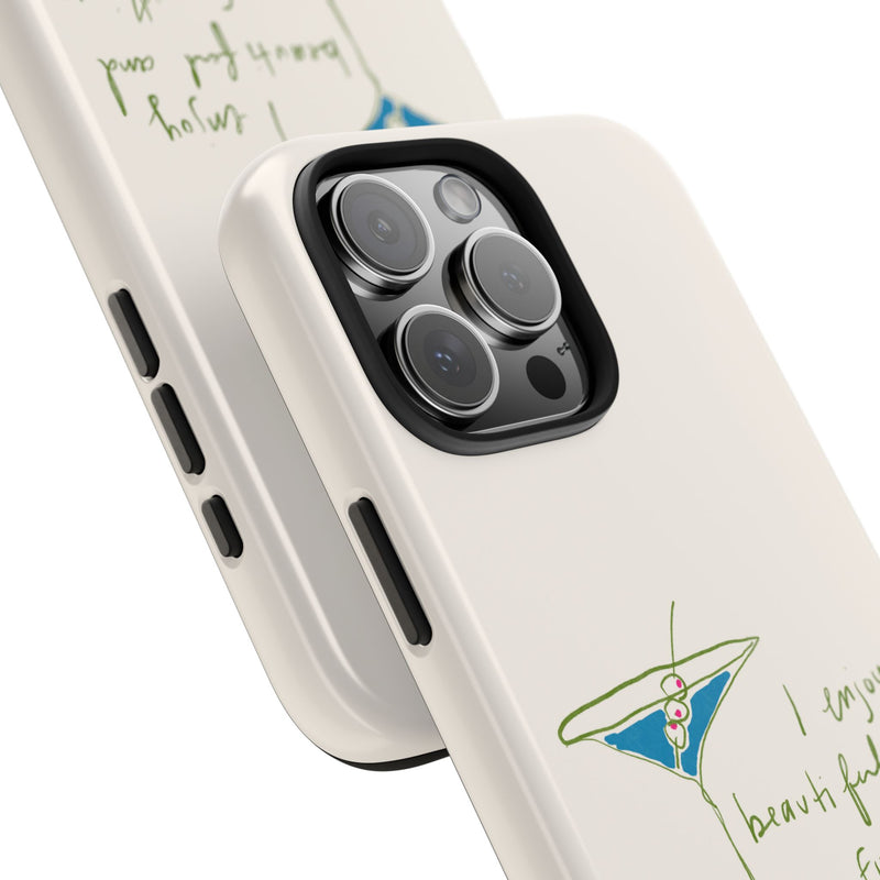 Beautiful & Fun Martini Phone Case