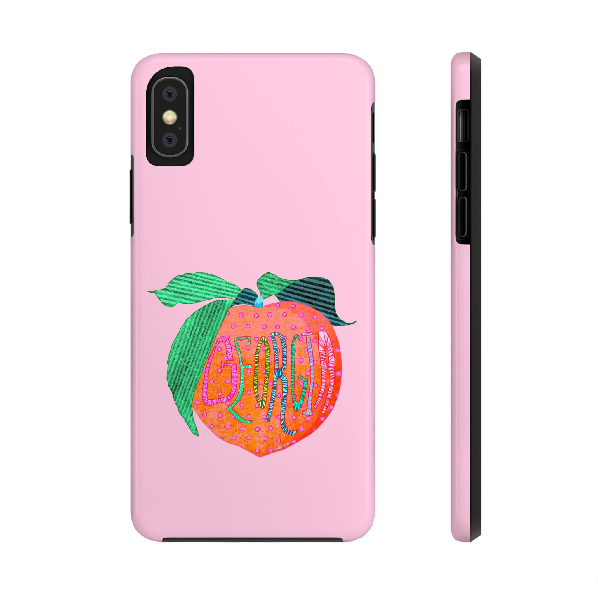 Georgia Peach Pink Phone Case