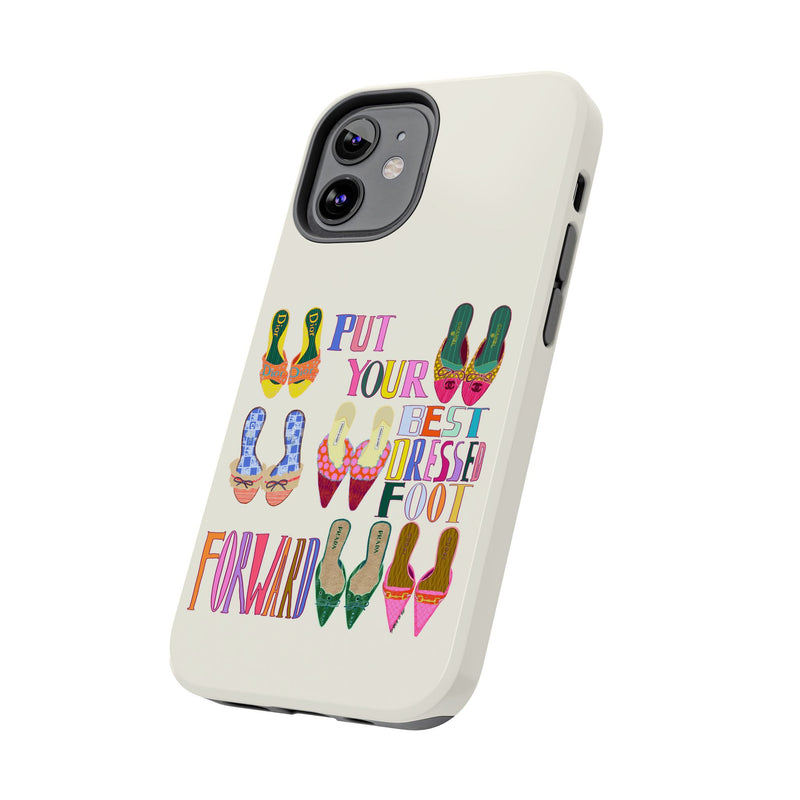Best Dressed Foot Cream Phone Case