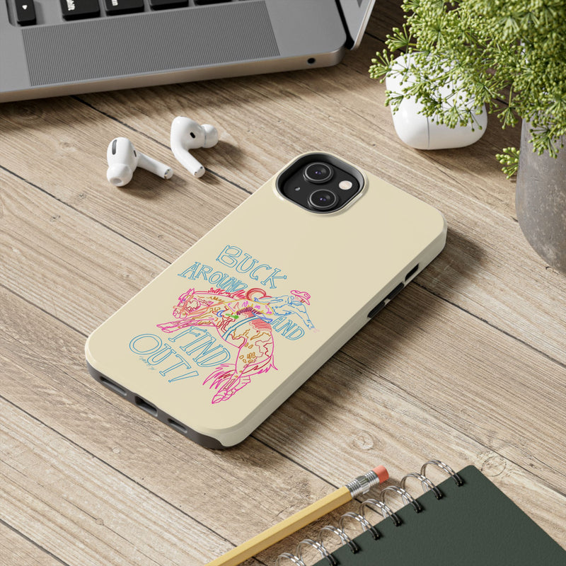 Beige Buck Around Phone Case