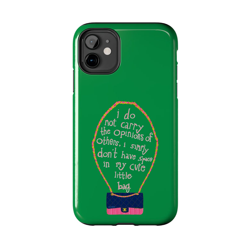 Cute Little Bag Green Phone Case