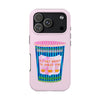 New York Coffee Cup Pink Phone Case