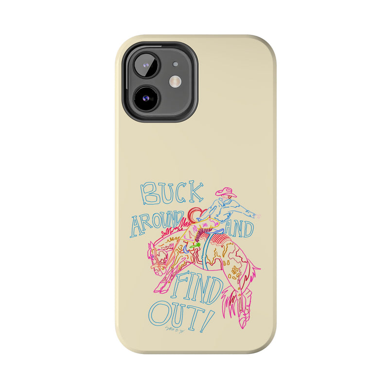 Beige Buck Around Phone Case