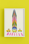 FunIron Building - Art Poster Print