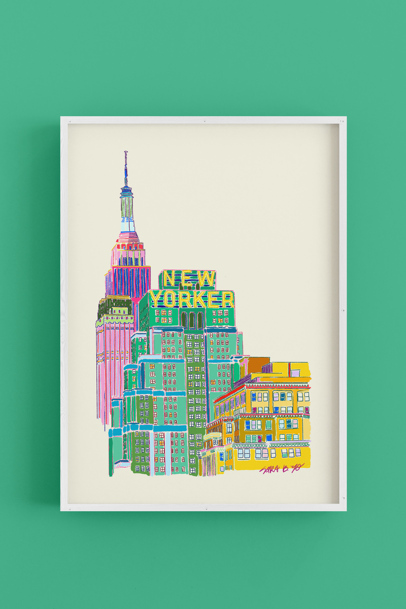 New Yorker - Art Poster Print