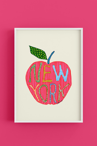 Apple of My Eye - Art Poster Print