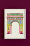 Washington Square Arch - Art Poster Print