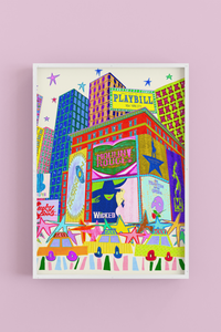 Bright Lights Big City - Art Poster Print