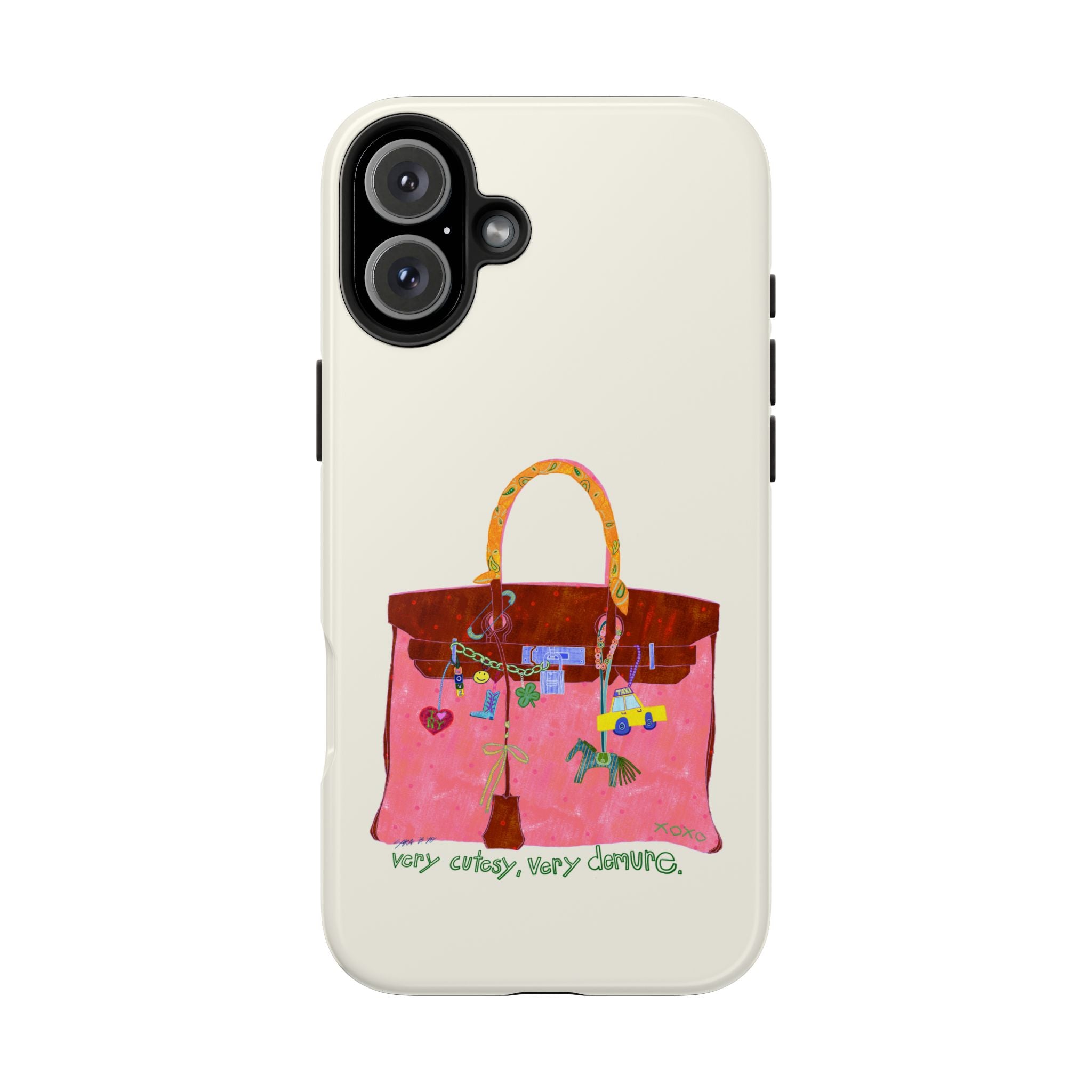 A Very Cutesy, Very Demure Phone Case