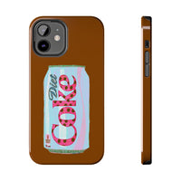 Diet Coke Brown Phone Case