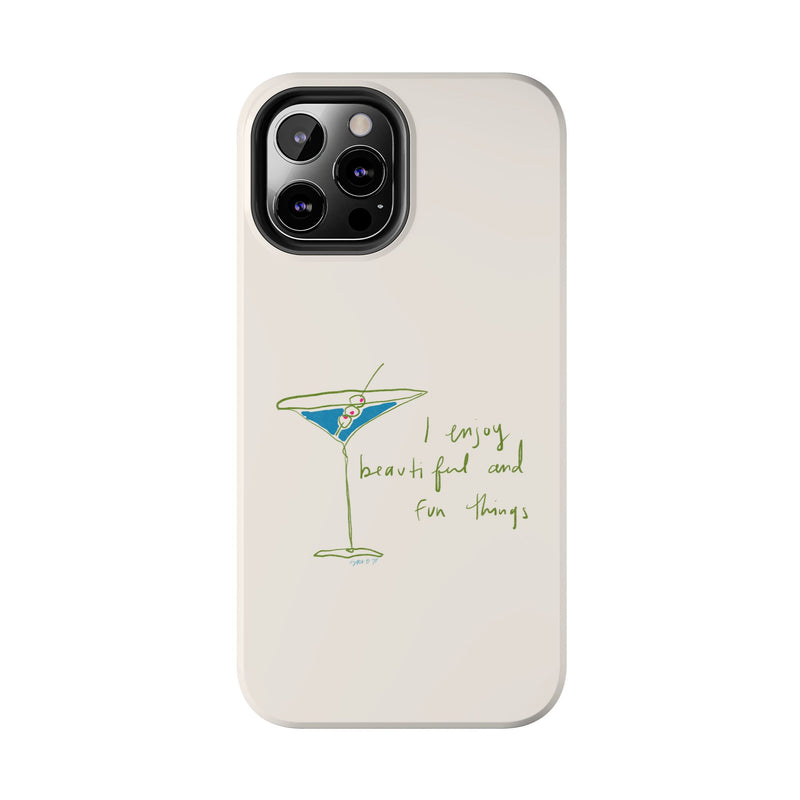 Beautiful & Fun Martini Phone Case