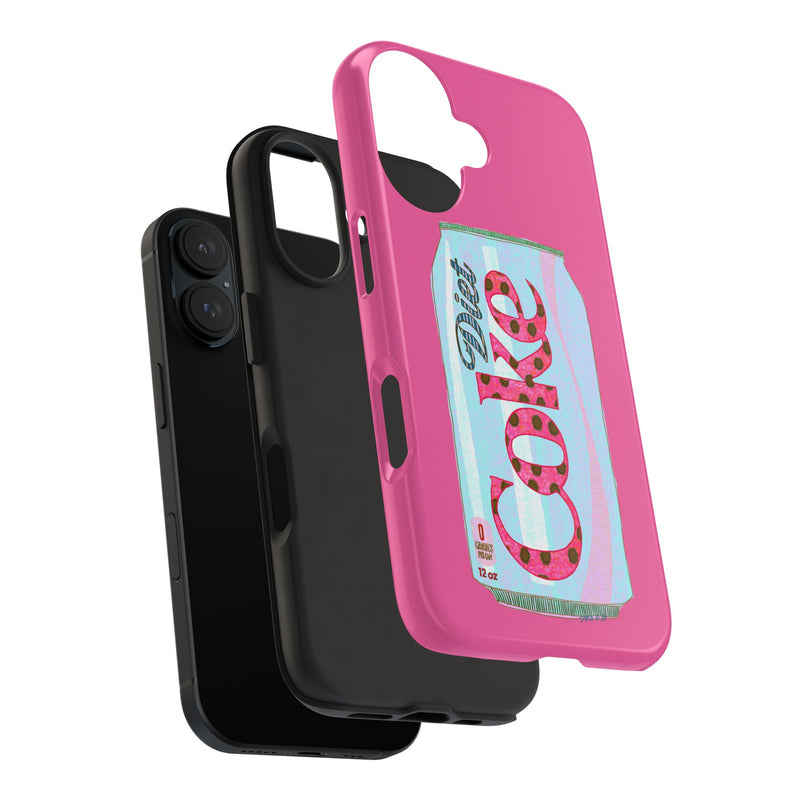 Diet Cola Pink Phone Case