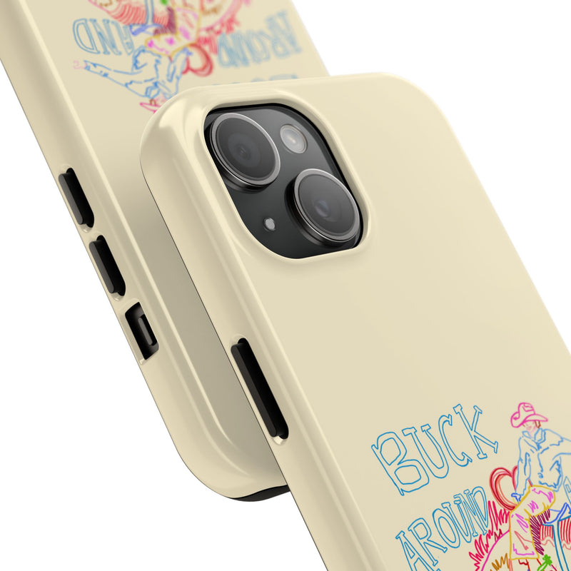 Beige Buck Around Phone Case