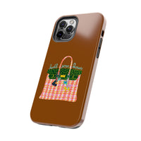 Hold Your Horses Brown Phone Case