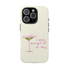 Beautiful Martini Pink Writing Phone Case