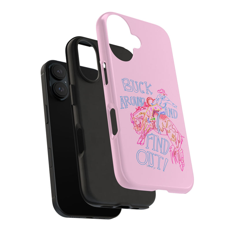 Buck Around Pink Phone Case