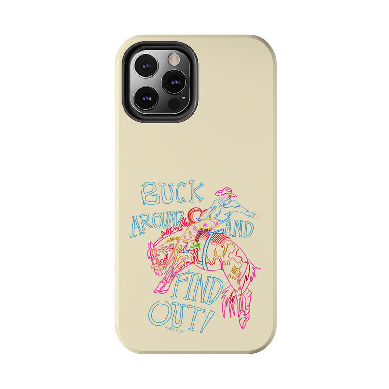 Beige Buck Around Phone Case