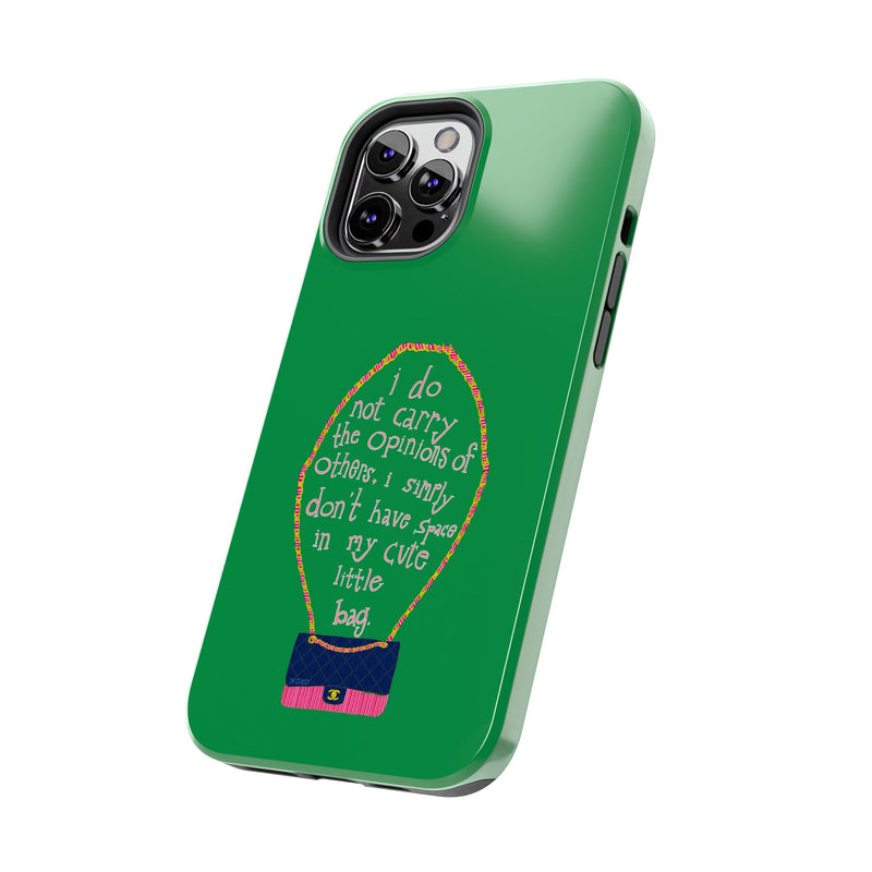Cute Little Bag Green Phone Case