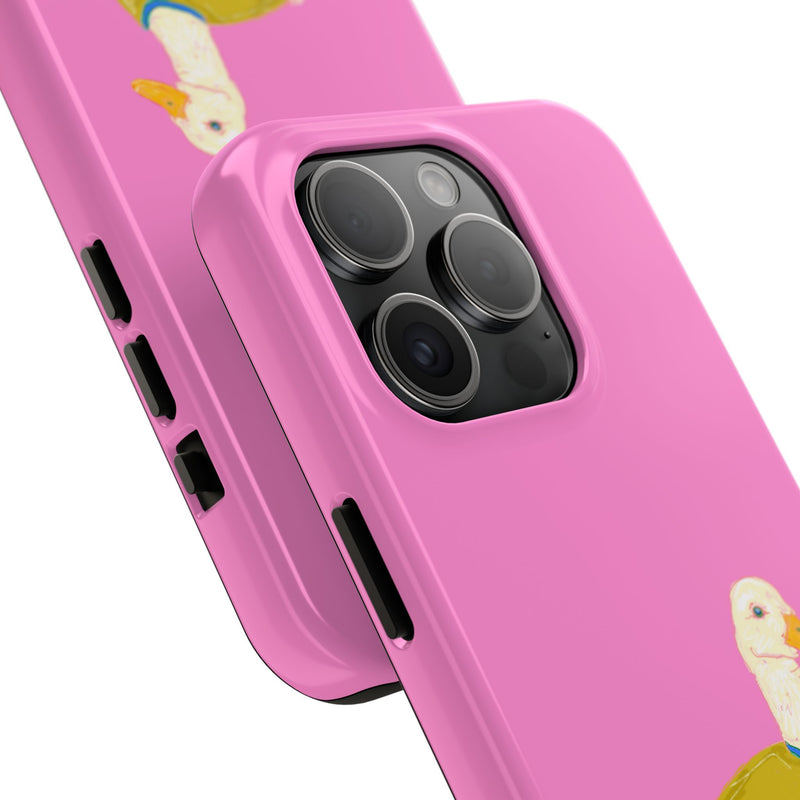 Pink Lucky Duck Phone Case