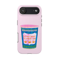 New York Coffee Cup Pink Phone Case