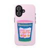 New York Coffee Cup Pink Phone Case