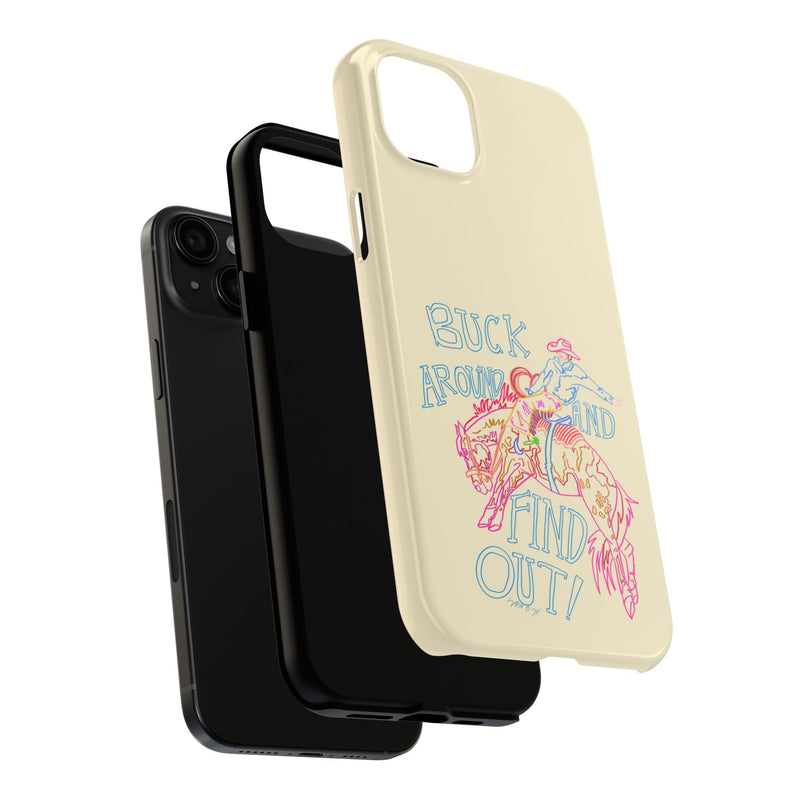 Beige Buck Around Phone Case