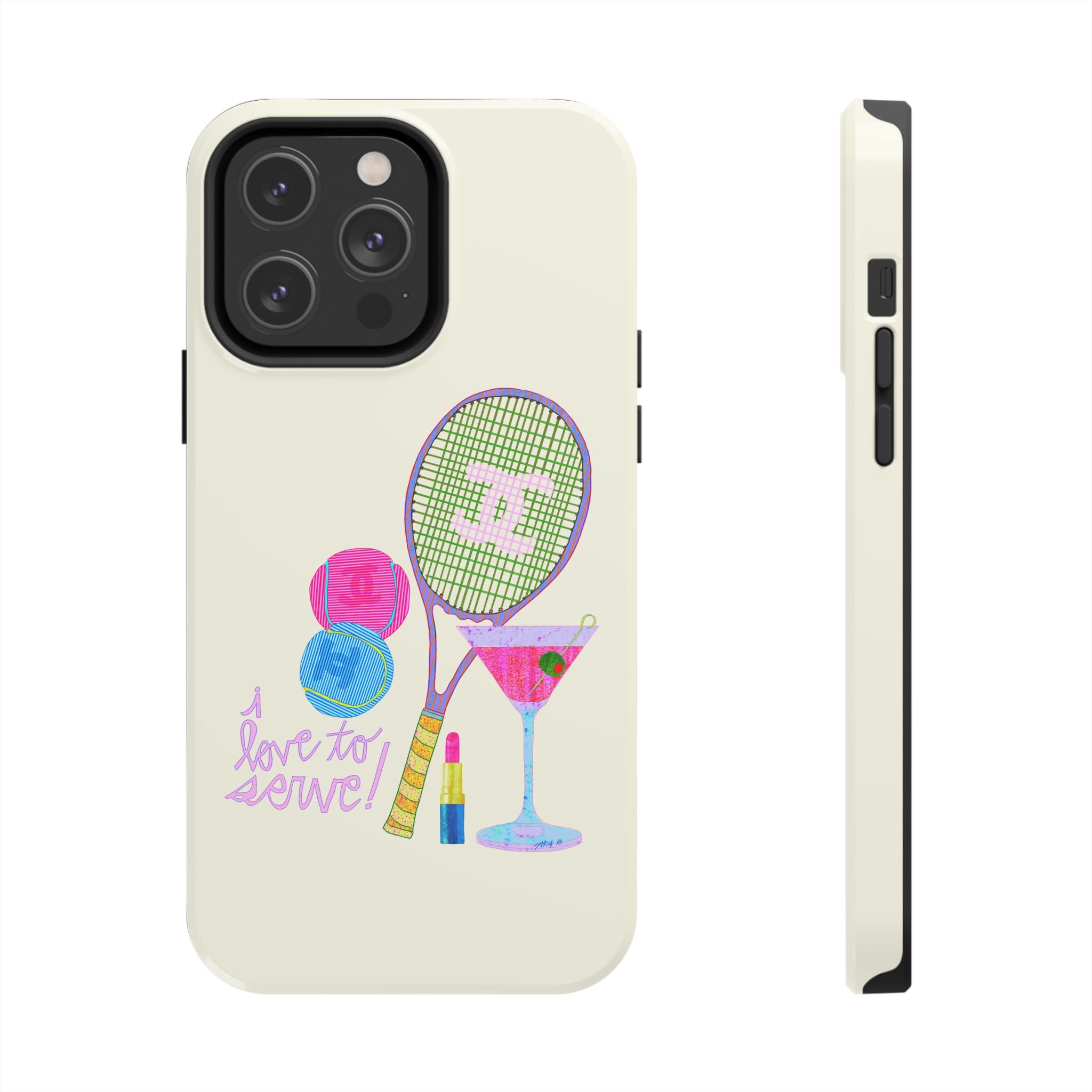 I Love to Serve Phone Case
