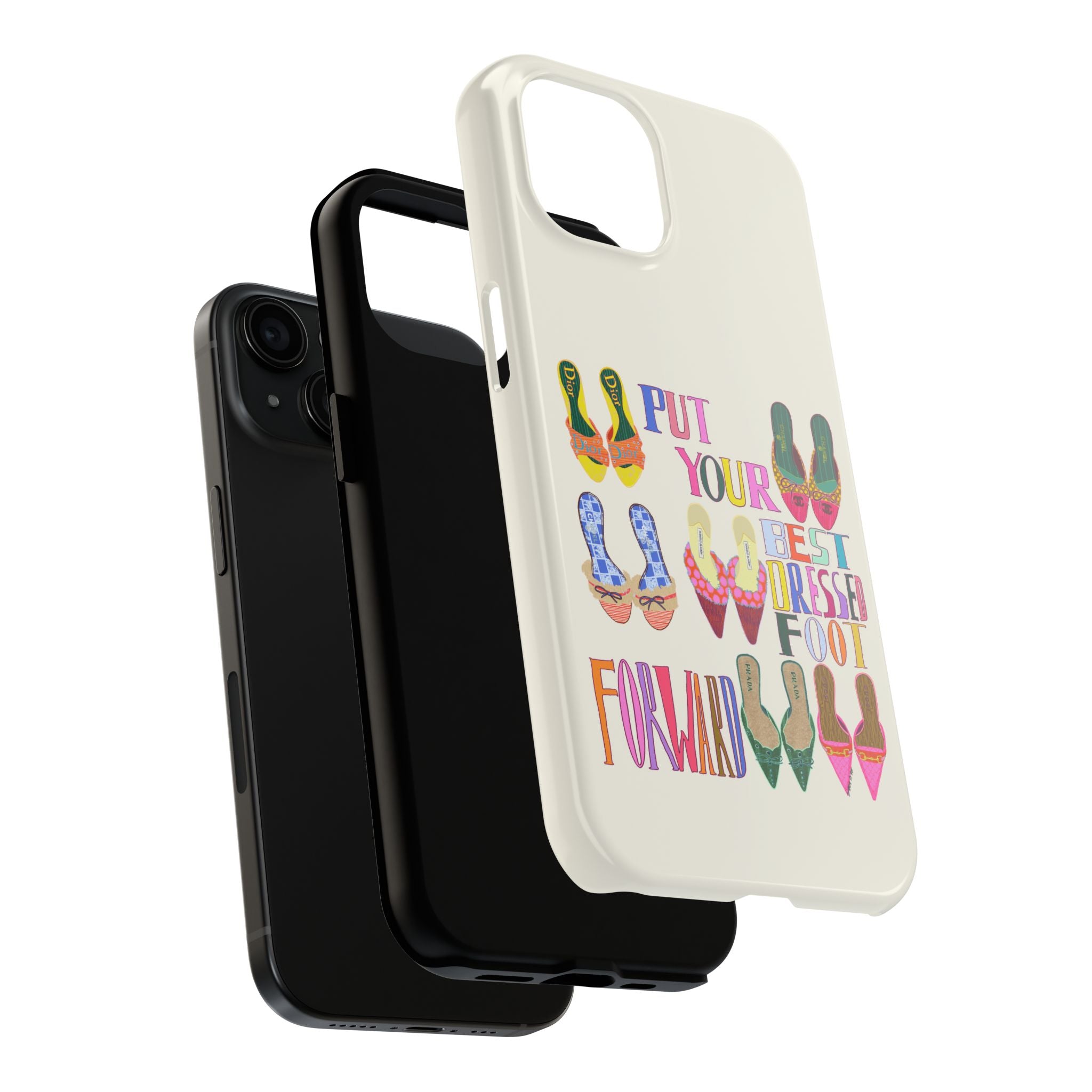 Best Dressed Foot Cream Phone Case