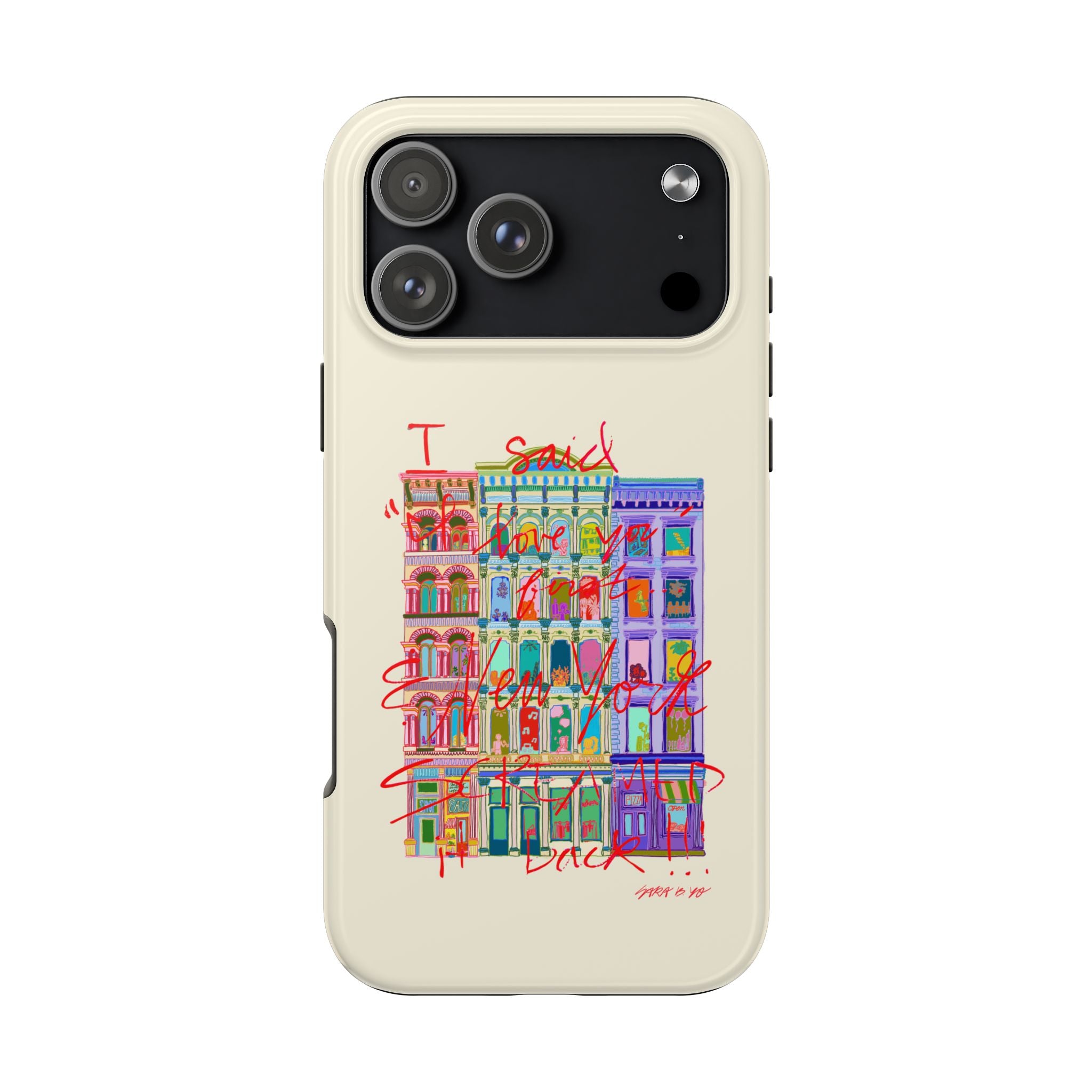 New York I Love You Phone Case