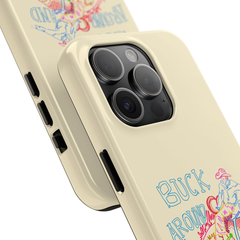 Beige Buck Around Phone Case