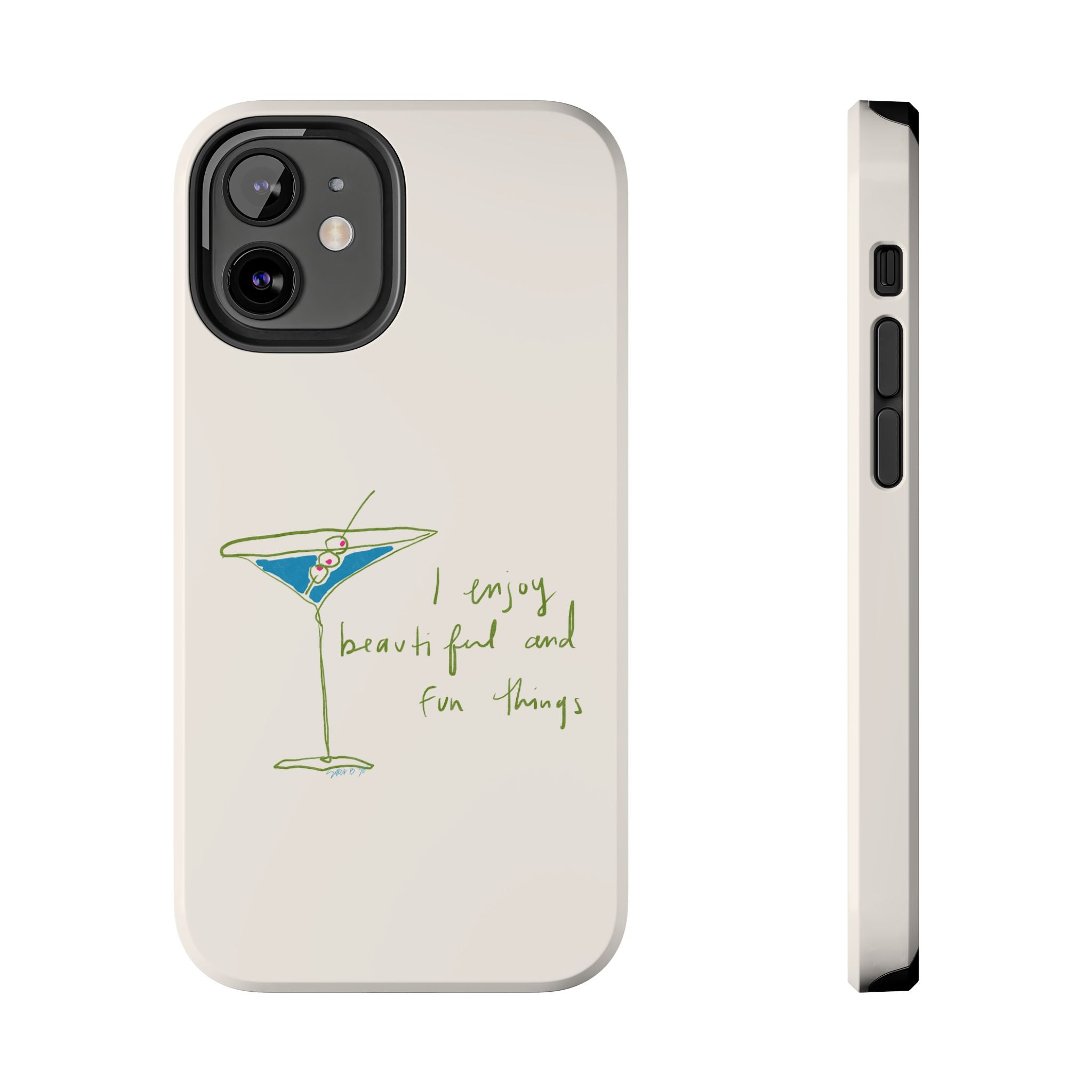 Beautiful & Fun Martini Phone Case