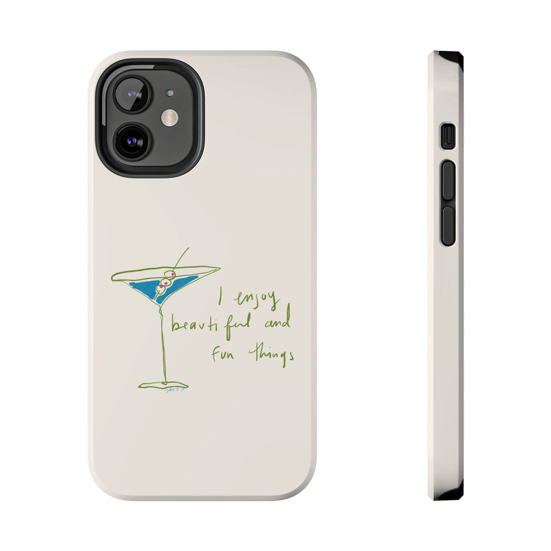 Beautiful & Fun Martini Phone Case