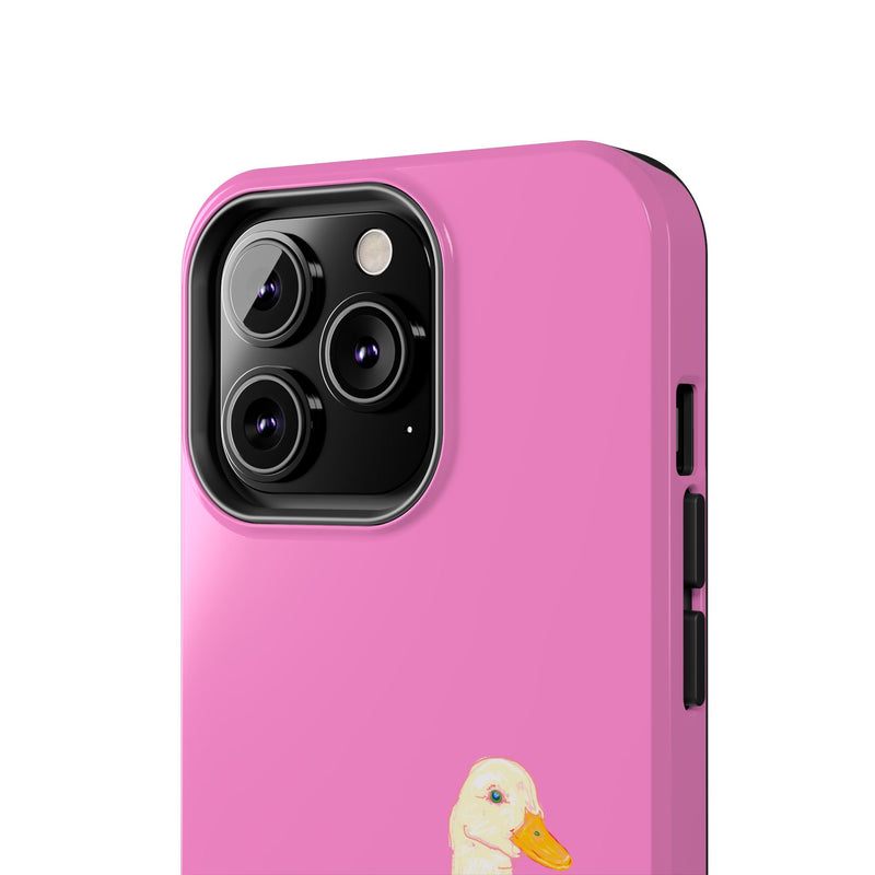Pink Lucky Duck Phone Case