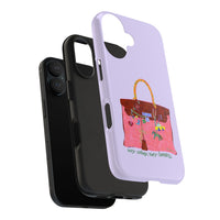 A Very Cutesy, Very Demure Lilac Phone Case