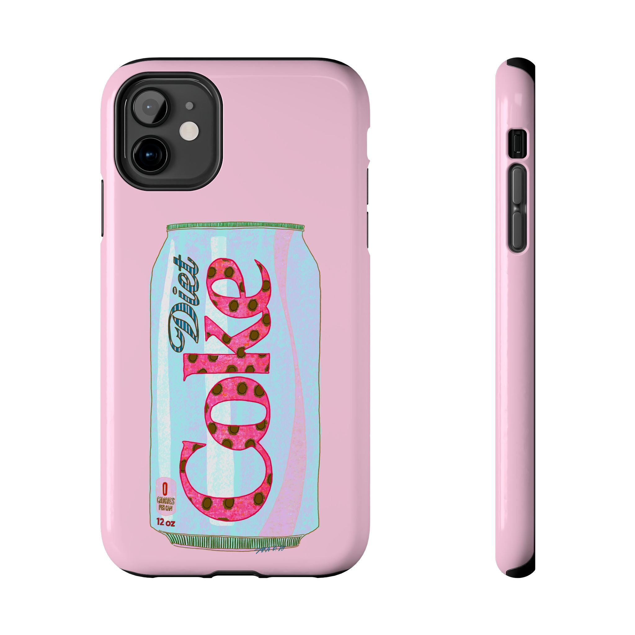 Light Pink Diet Cola Phone Case