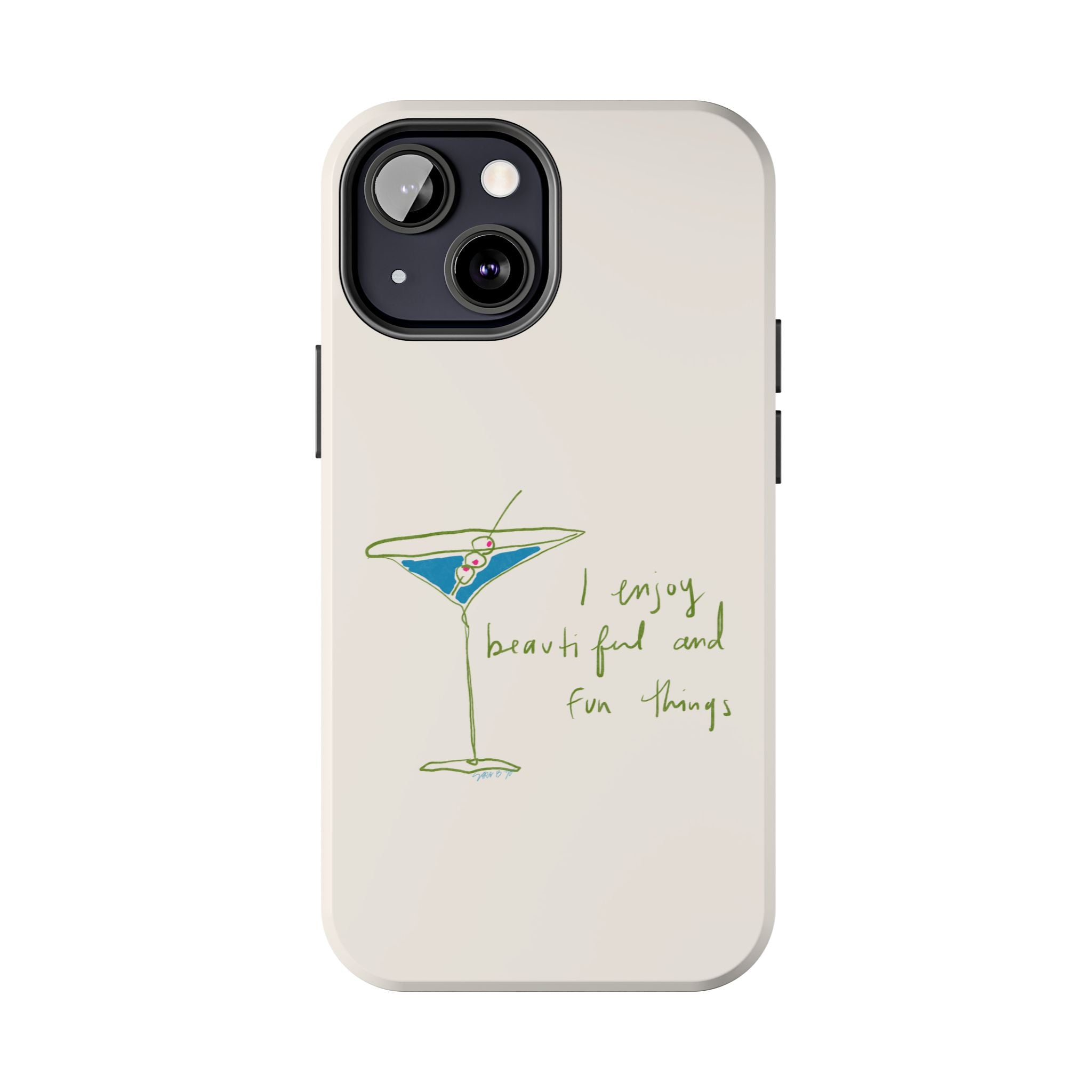 Beautiful & Fun Martini Phone Case