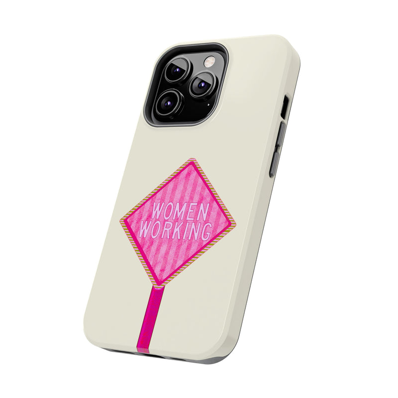 Women Working Phone Case