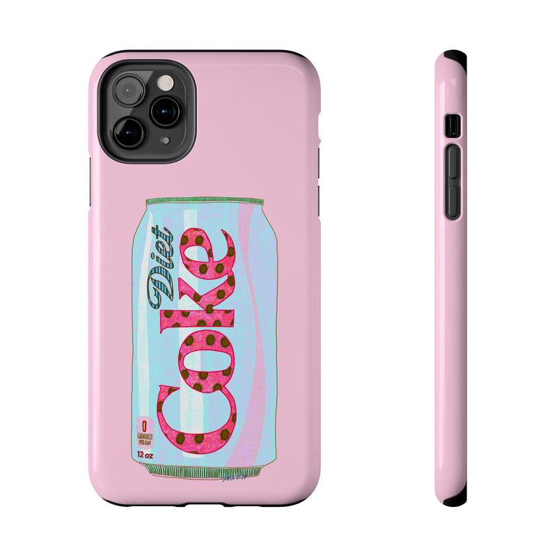 Light Pink Diet Cola Phone Case