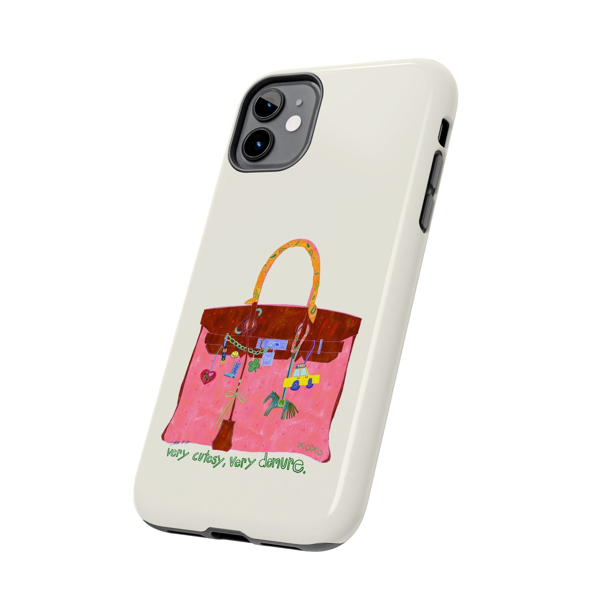 A Very Cutesy, Very Demure Phone Case