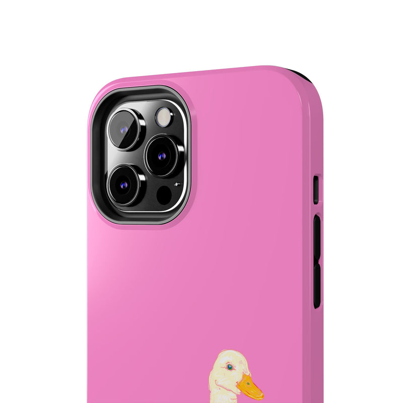 Pink Lucky Duck Phone Case