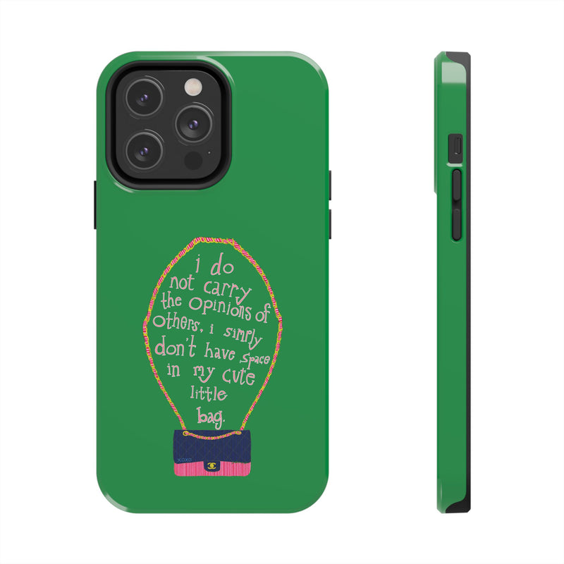 Cute Little Bag Green Phone Case