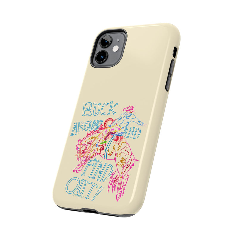 Beige Buck Around Phone Case