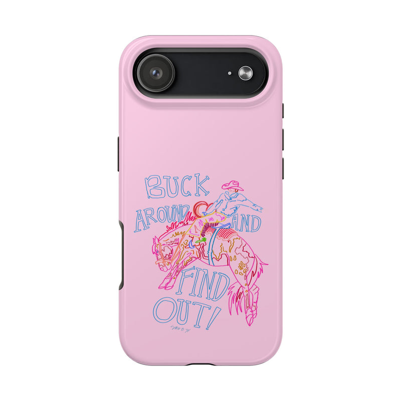 Buck Around Pink Phone Case