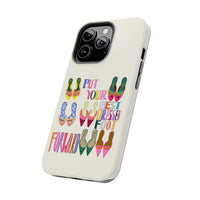 Best Dressed Foot Cream Phone Case