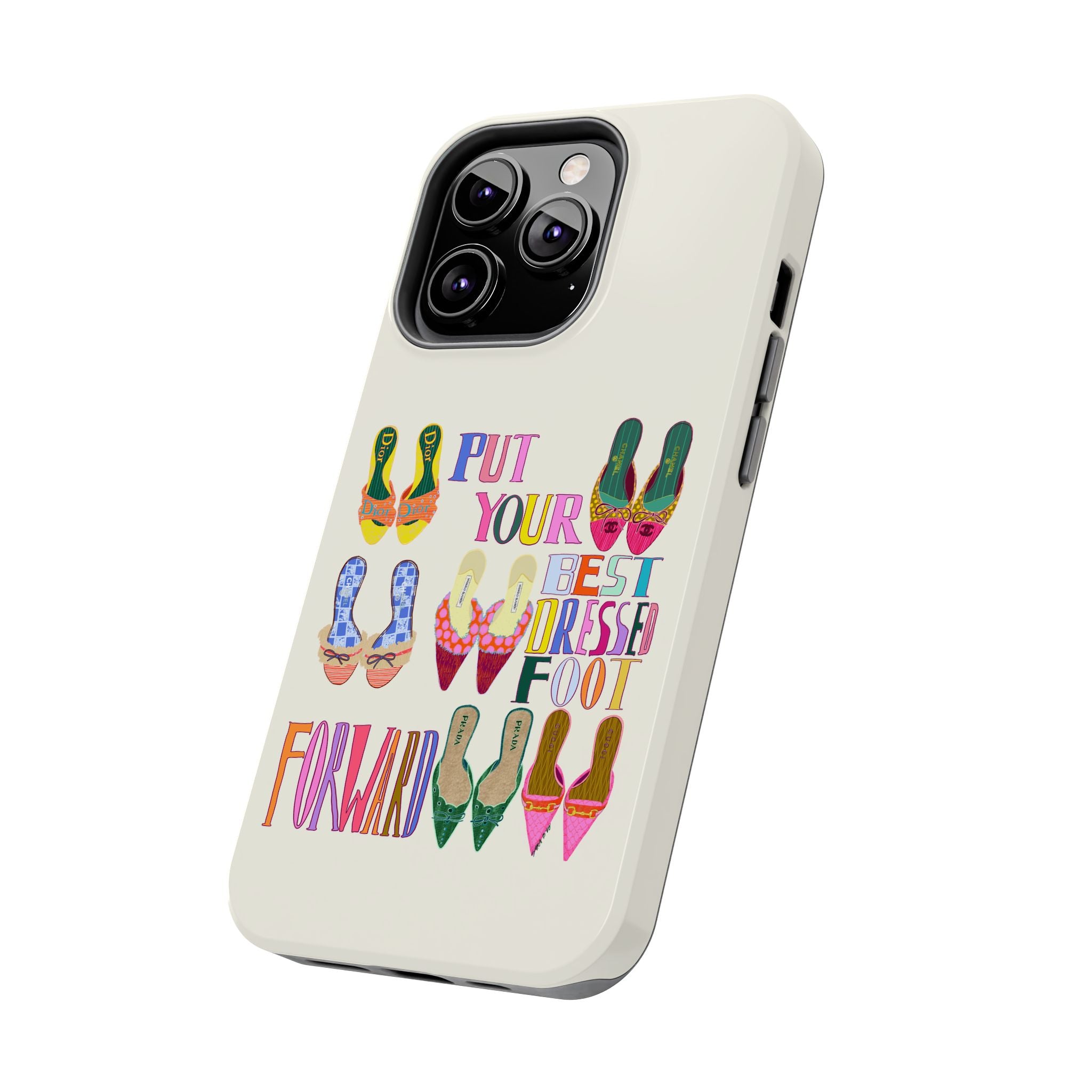 Best Dressed Foot Cream Phone Case