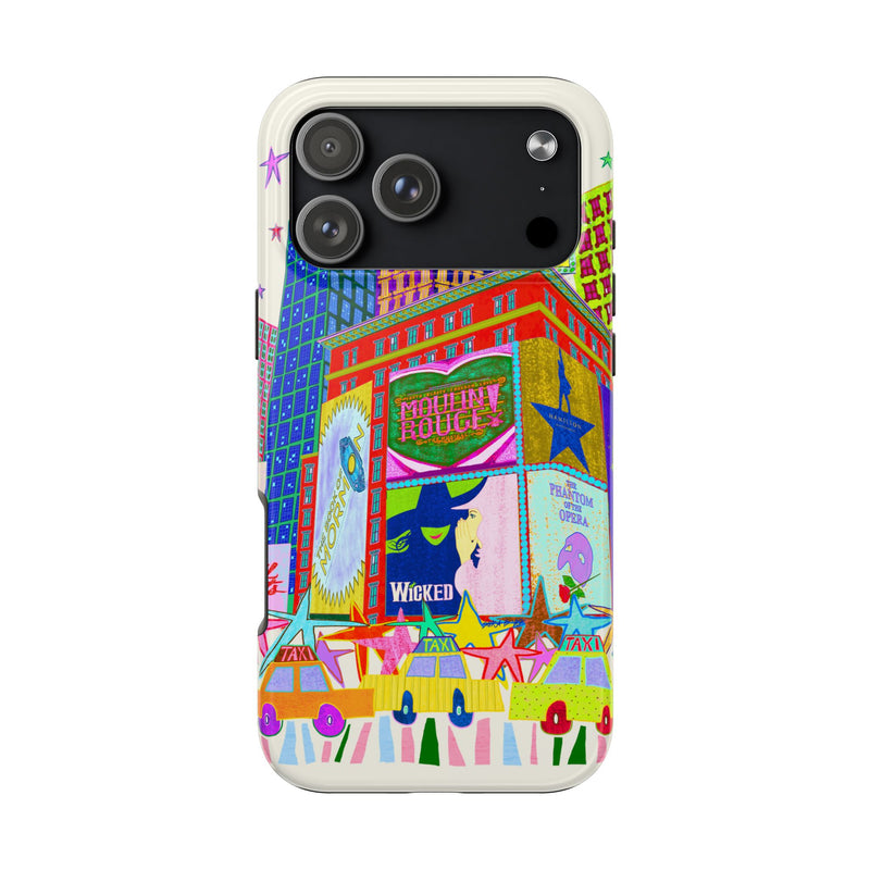Bright Lights Big City Broadway Phone Case
