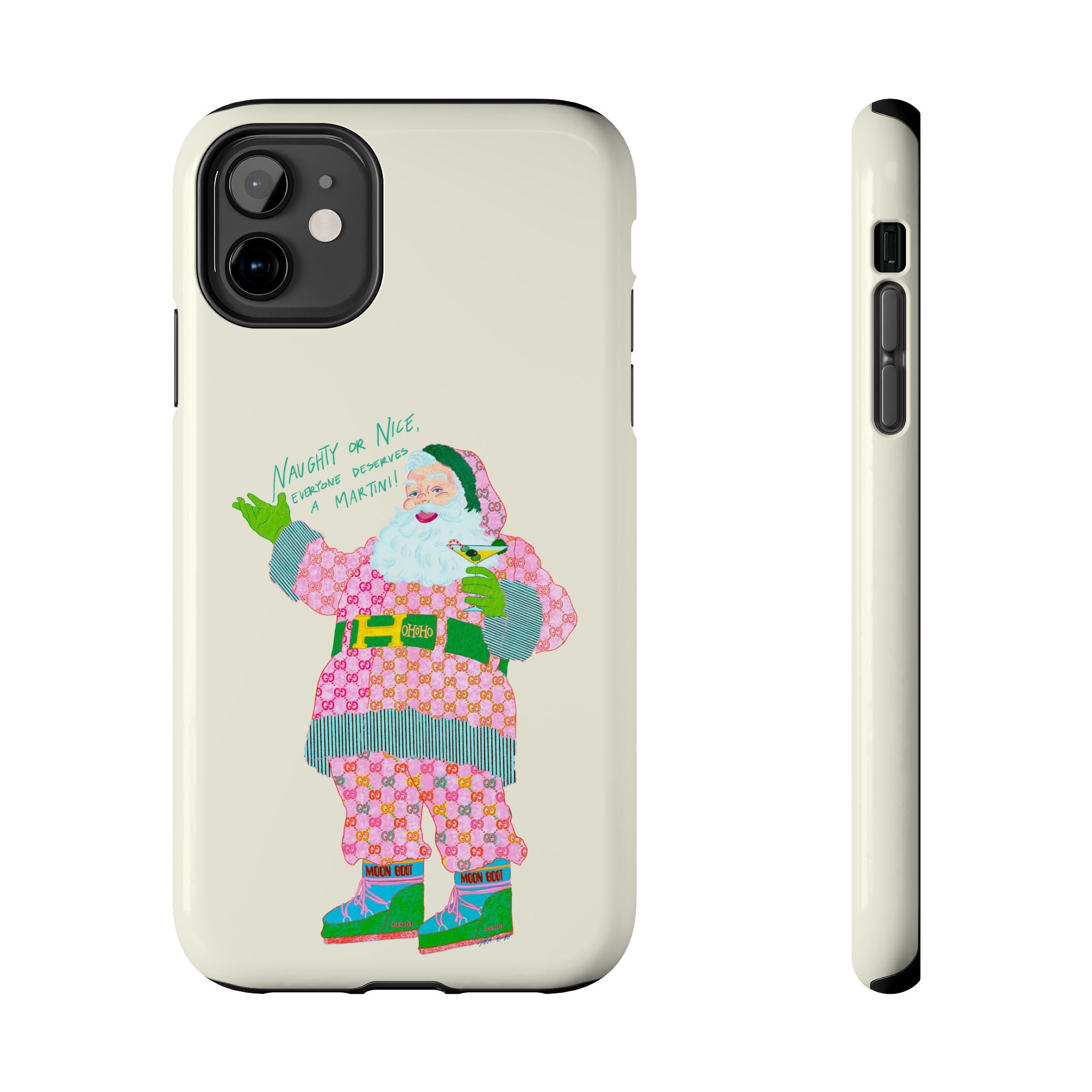 Dirty (Martini) Santa Phone Case